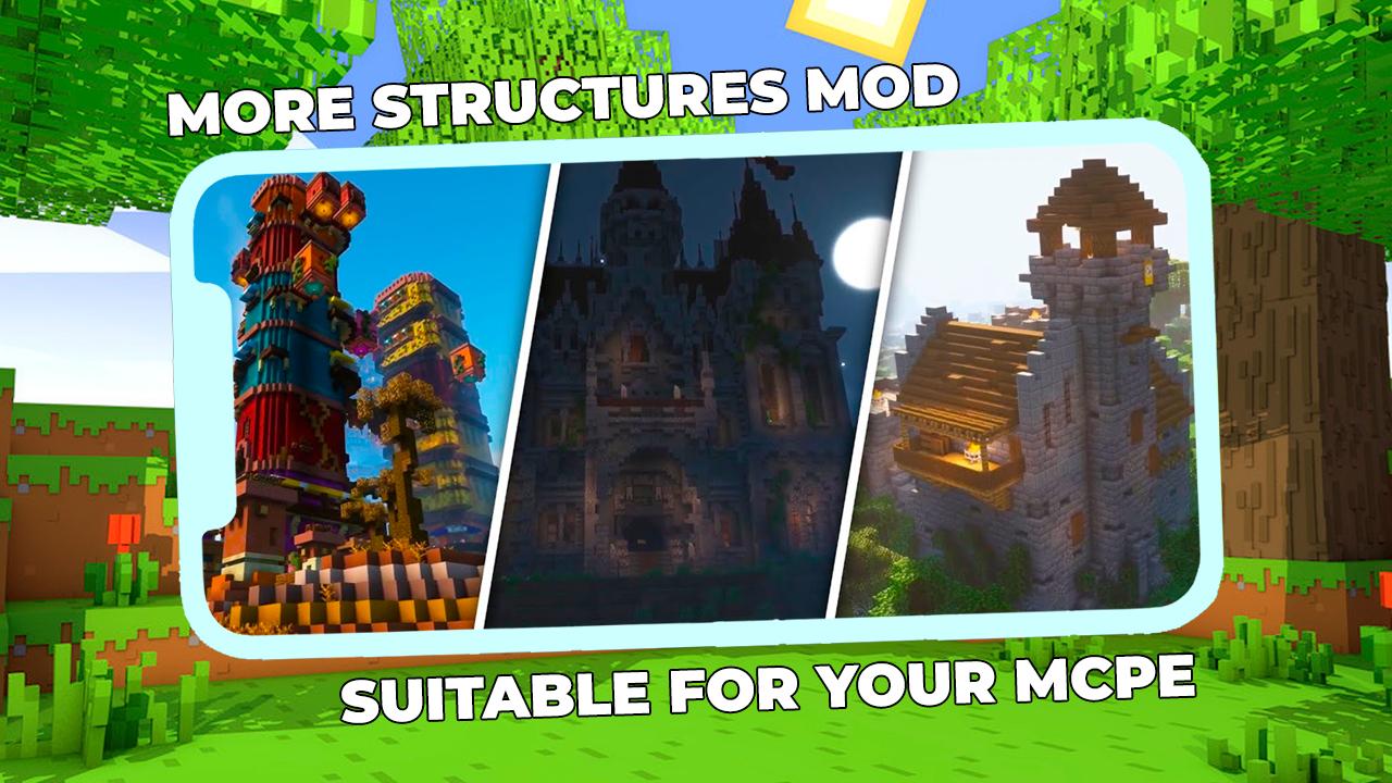 Скачать More Structures Mod Minecraft на ПК | Официальный представитель  GameLoop