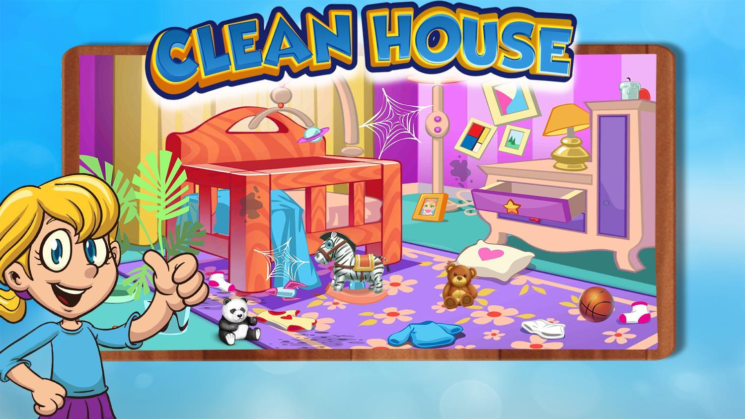 Скачать Clean House - Room Cleaning Game на ПК | Официальный представитель  GameLoop