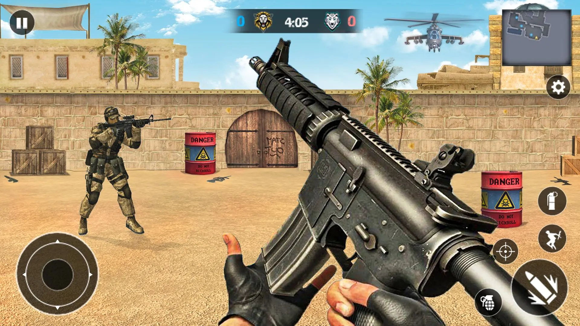 Download Fps Gun Shooting games IGI ops android on PC