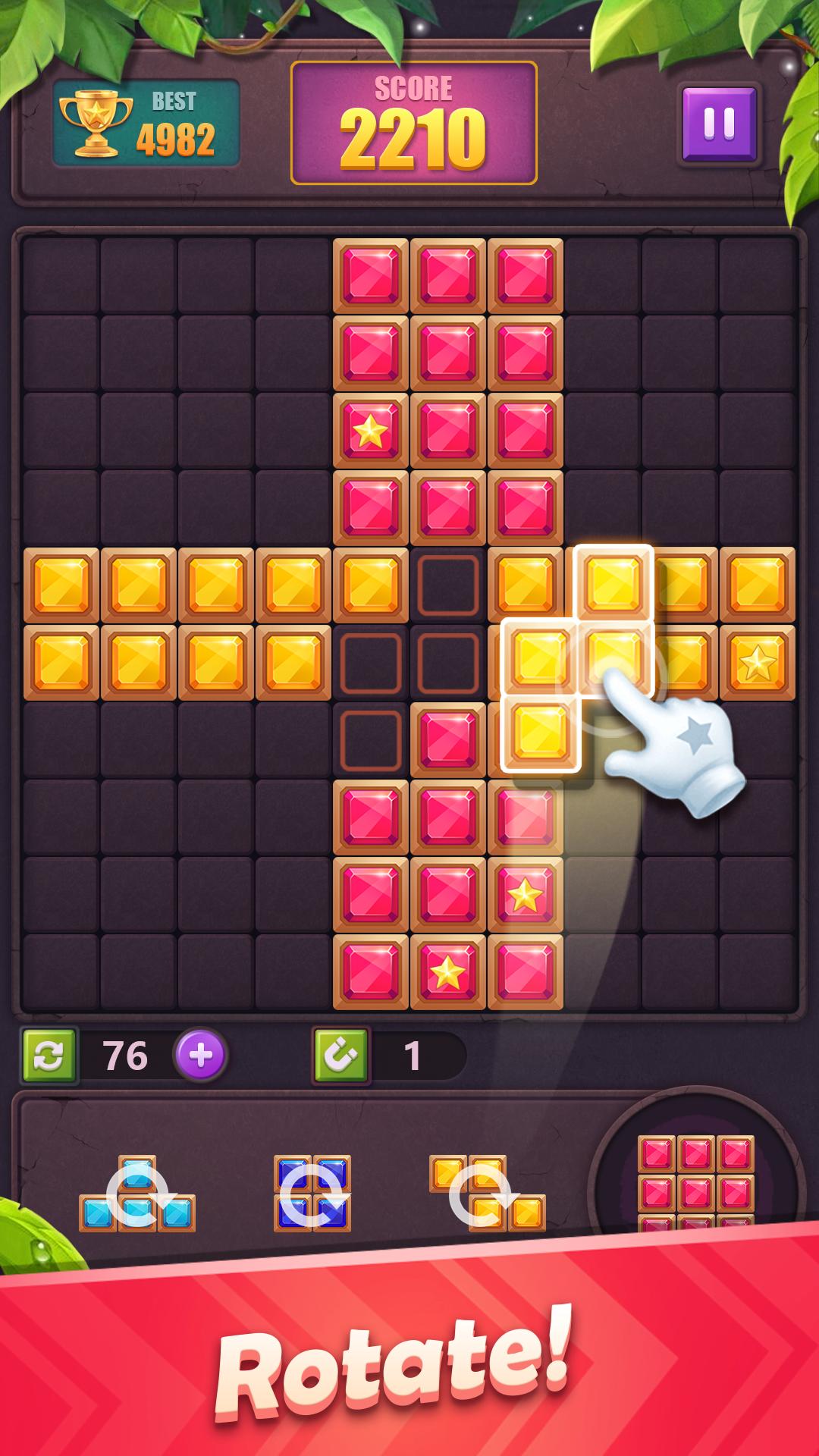 Скачать Block Puzzle Gem: Jewel Blast на ПК | Официальный представитель  GameLoop