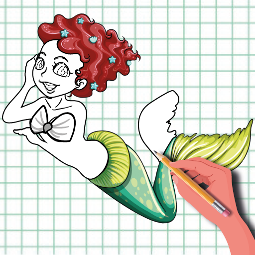 How to draw Mermaids