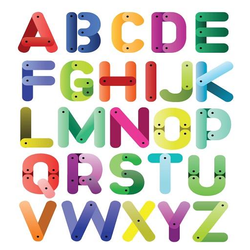 Learn alphabets flashcards