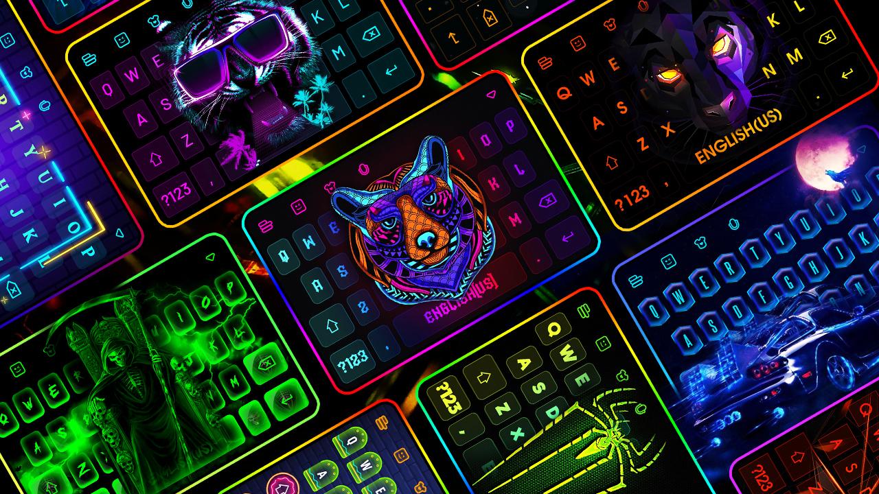 Скачать Neon LED Keyboard Fonts, RGB на ПК | Официальный представитель  GameLoop