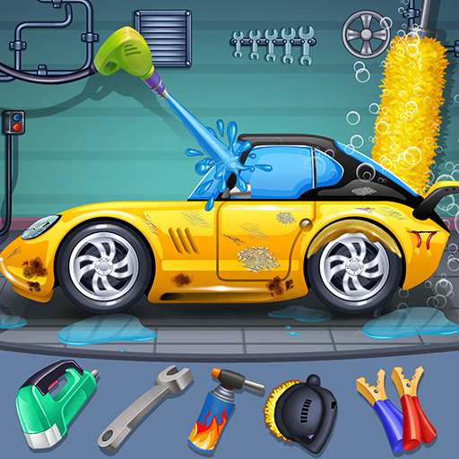 ล้างรถและซ่อมรถและจักรยาน