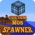 Custom mob spawner MCPE mod. G