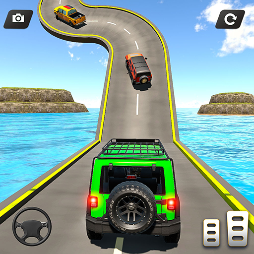 Offroad Jeep Car Stunts Game: 