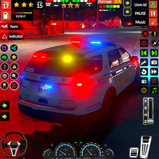 Cop Car Chase Simulator Games