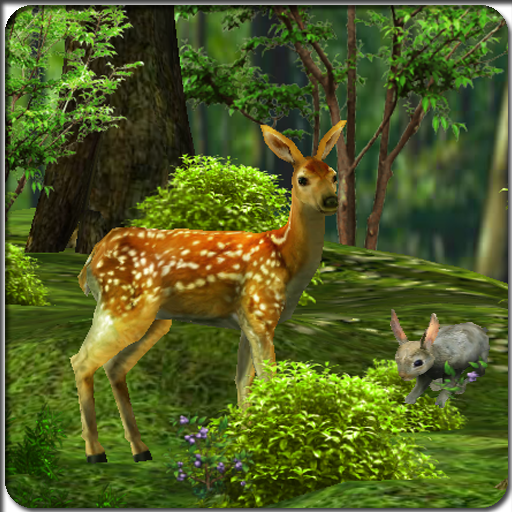 3D Nature Deer Live Wallpaper