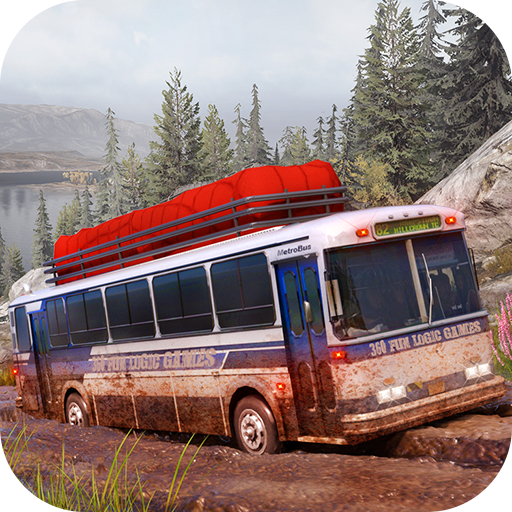 Mud Bus Driving Offroad Game