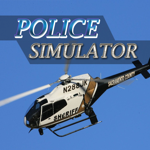 Jogo de helicóptero da polícia