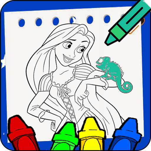 Cute Princess Coloring Pages