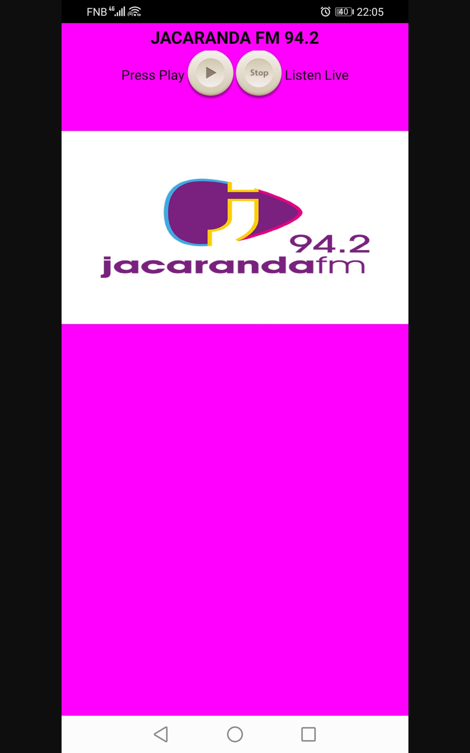 Download Jacaranda FM 94.2 android on PC