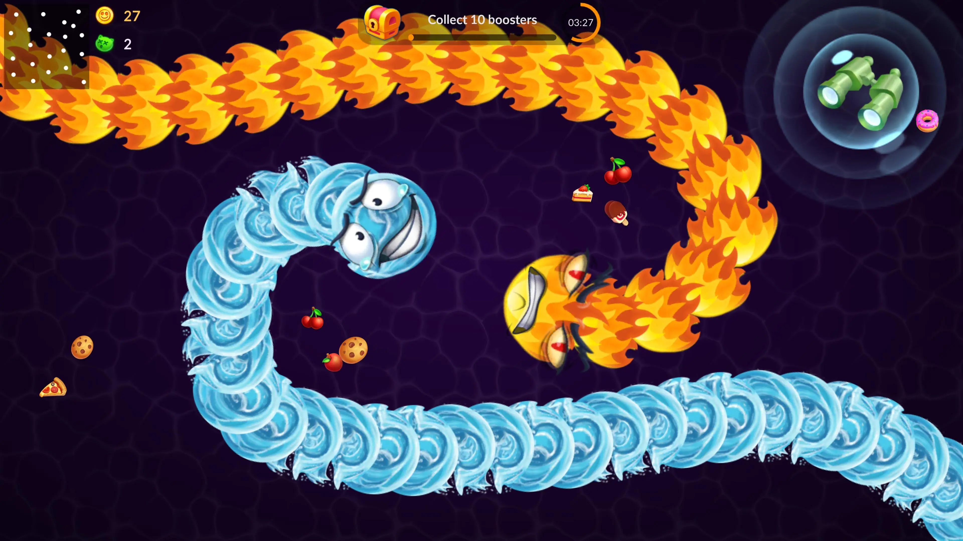 How to Download Worm Hunt - Snake game iO zone on Mobile