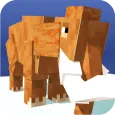 Blocky Dino Park Mammoth Rage