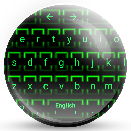 Keyboard Theme Neon 2 Green