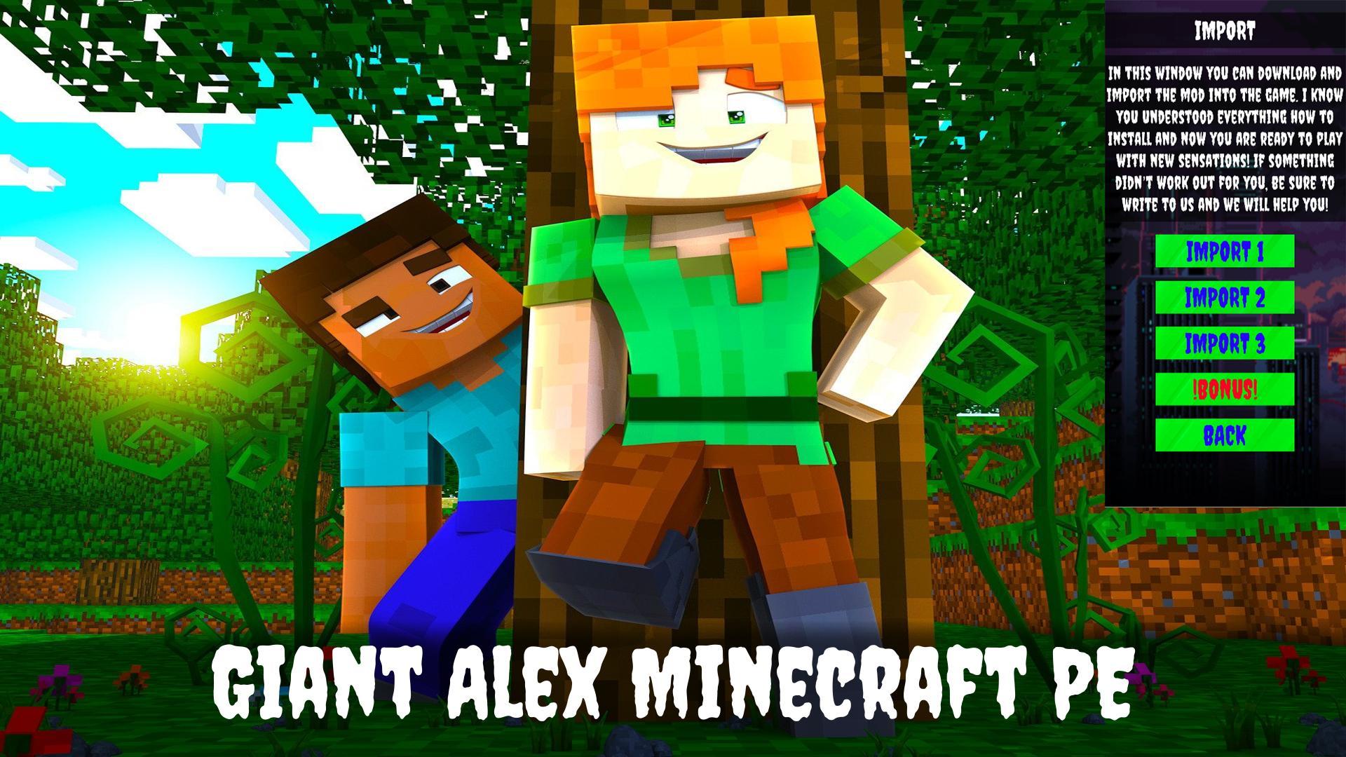 Скачать Giant Alex Mod for Minecraft на ПК | Официальный представитель  GameLoop