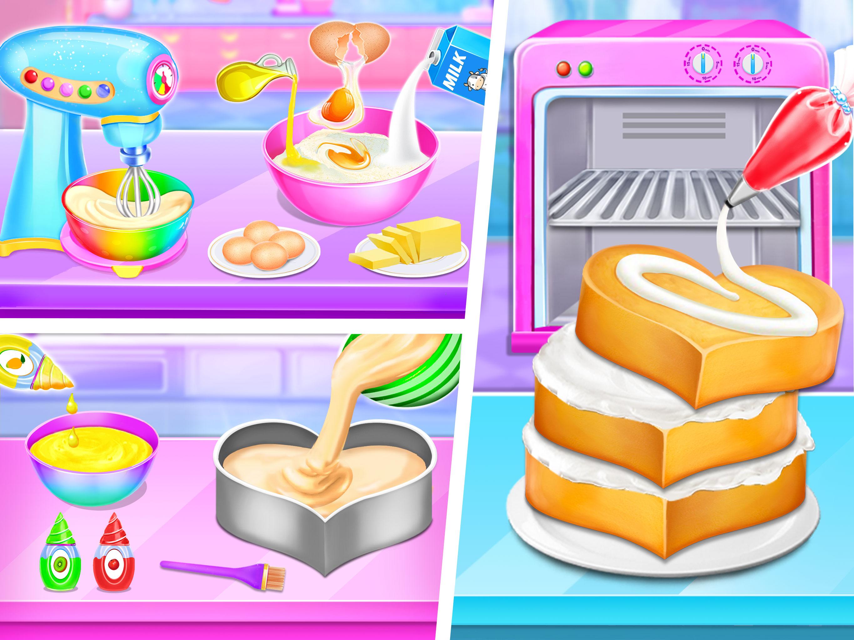 Sweet Bakery - Girls Cake Game para Android - Download