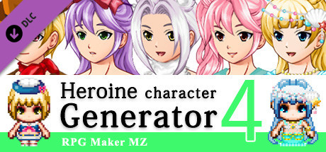 RPG Maker MZ - Heroine Character Generator 4 for MZ