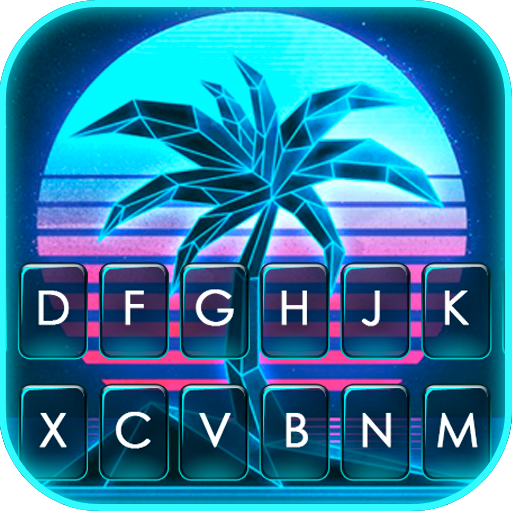 Retro Tree Keyboard Theme