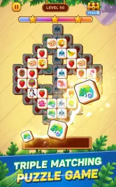 Download Master - Mahjong Tiles Game, Animal Connect android on PC