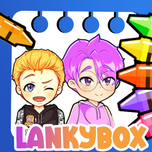 lankybox - Coloring Book