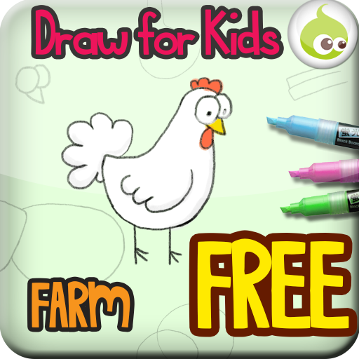 Draw for Kids, Farm Animal