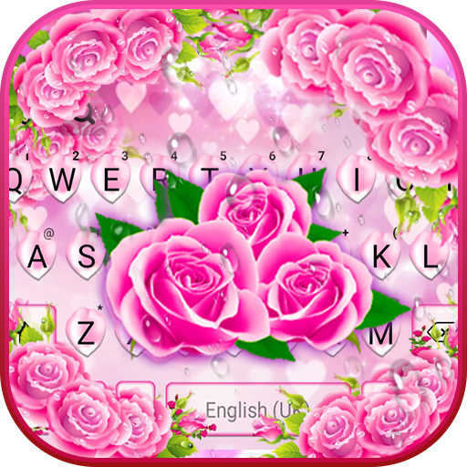 Pink Rose Pedals Theme