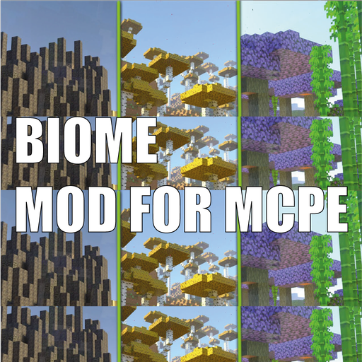 Biomes mod for minecraft MCPE