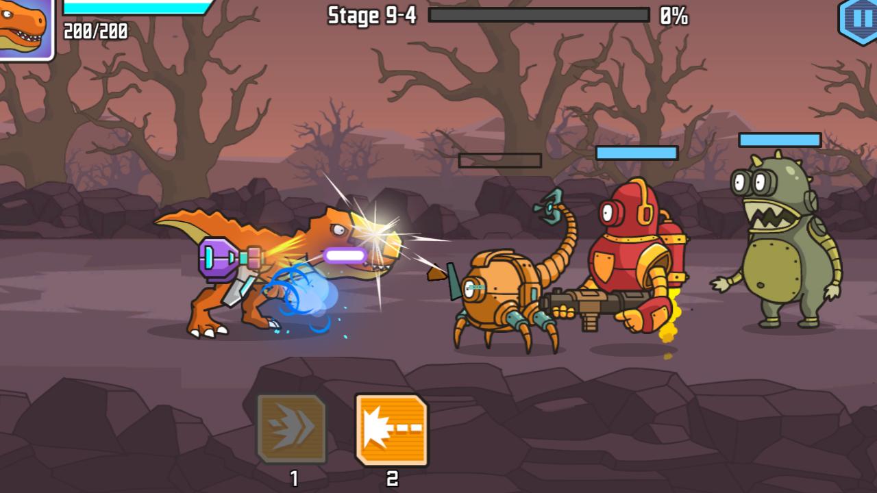 Download Robot Dino T-Rex Attack android on PC