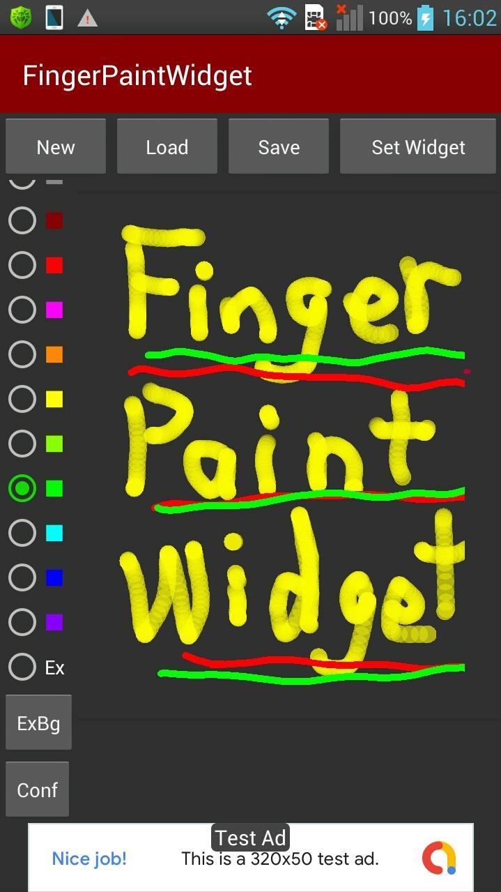 Download Finger Paint Widget android on PC