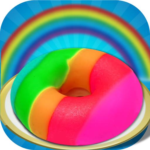 DIY Rainbow Donut Maker Salon