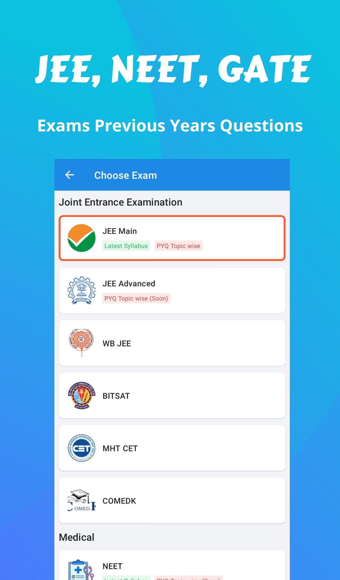 Download ExamGOAL: Exam Preparation App android on PC