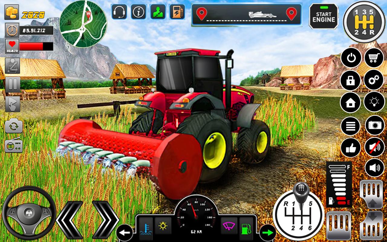 Download Tractor Farming Simulator Game android on PC