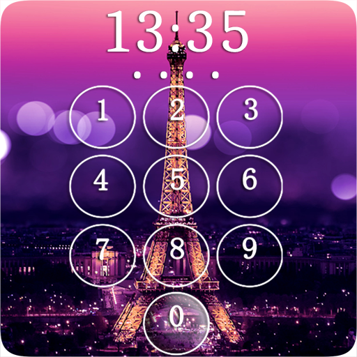 Paris Eiffel Tower Lock Screen