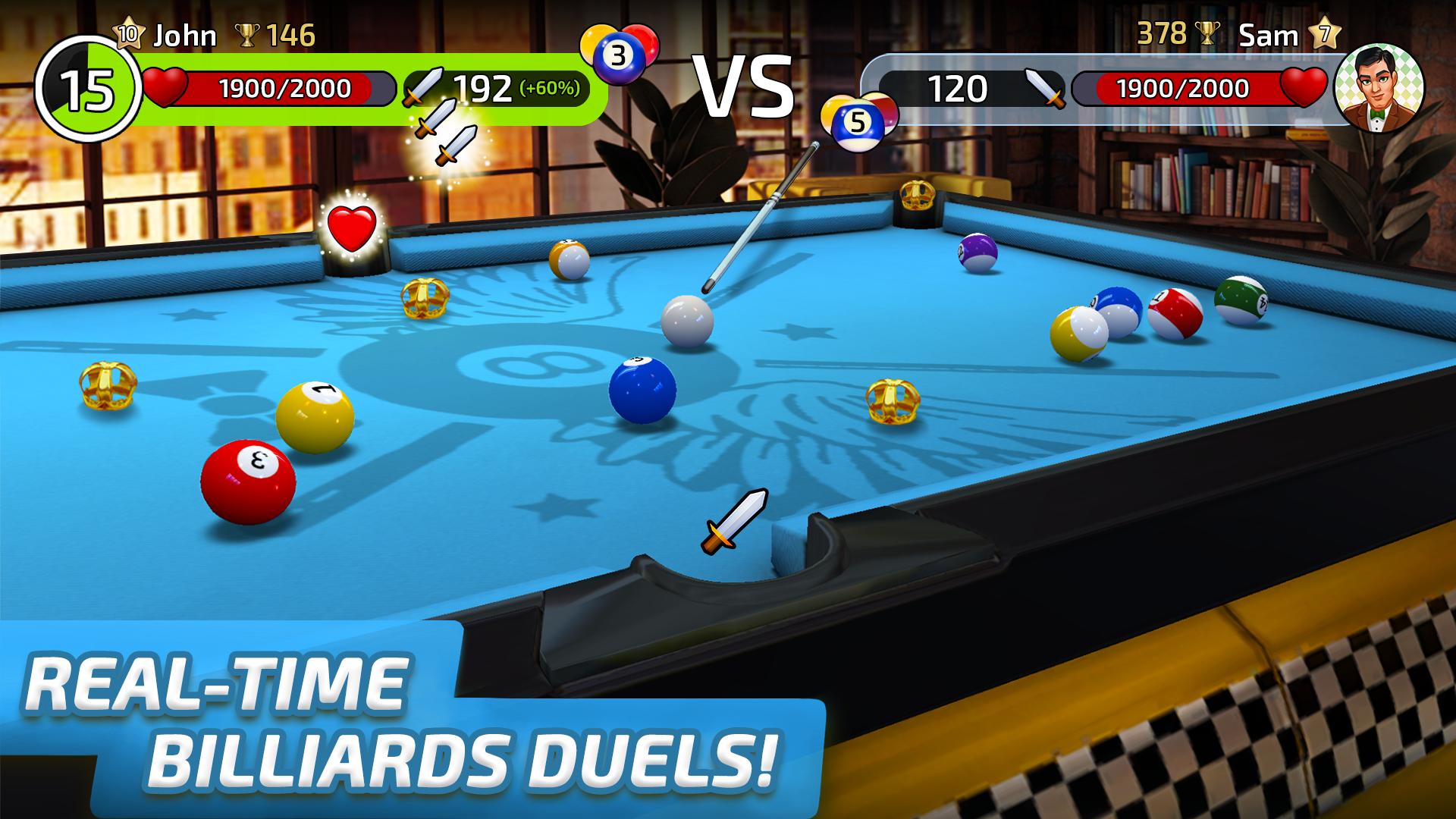 8 Ball - Multiplayer Pool PvP para Android - Download