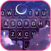 Aesthetic Sky Keyboard Background