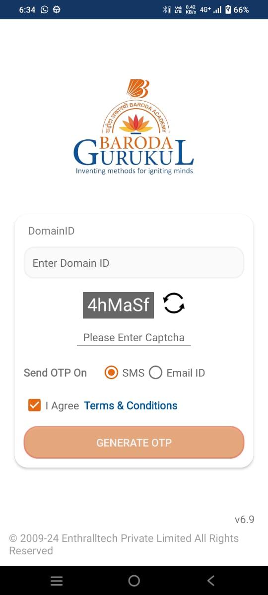 Download Baroda Gurukul android on PC