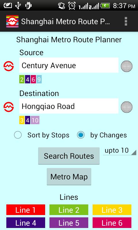 Download Shanghai Metro Route Planner android on PC