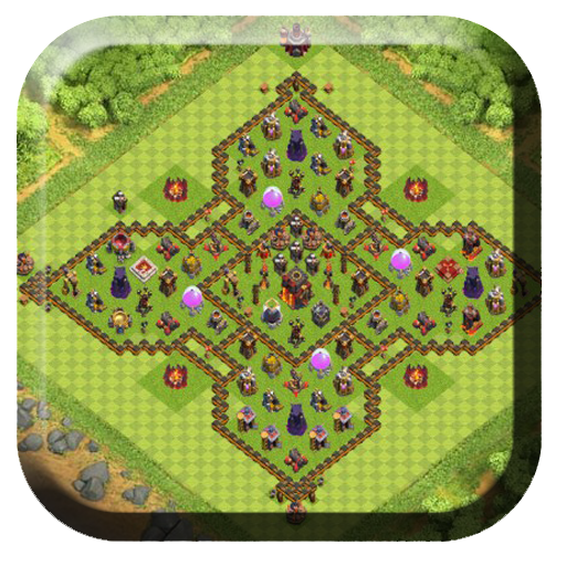 Town Hall 10 Base Maps