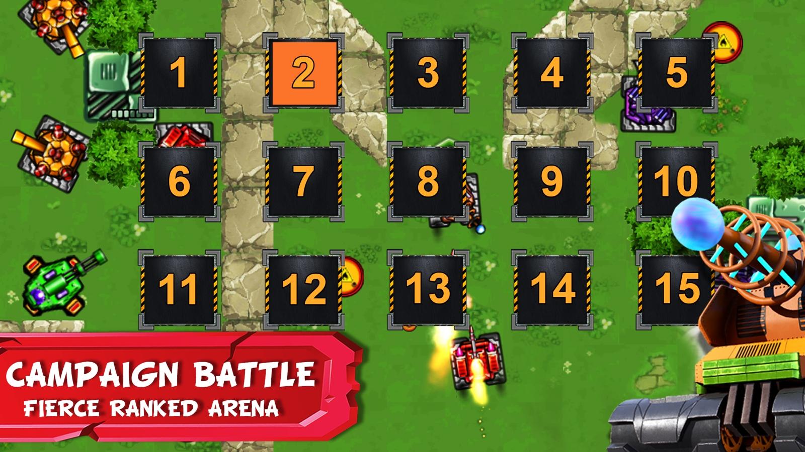 Скачать Tank Battles 2D на ПК | Официальный представитель GameLoop