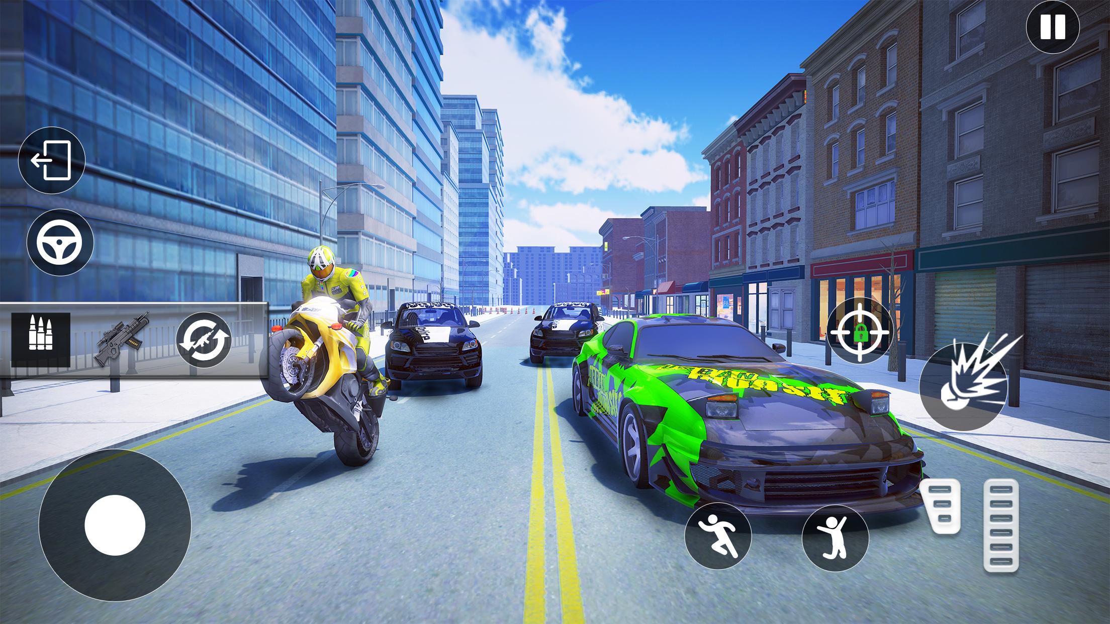 Jogo Gangstar City para Android  City, City games, Free mobile games