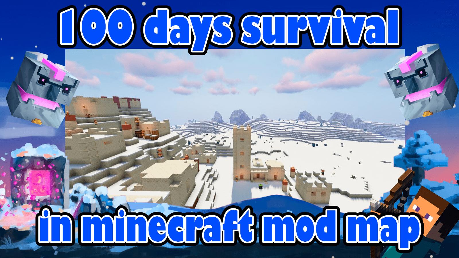 Download 100 Days Survival Mod For MCPE android on PC