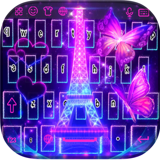 Paris Eiffel Tower keyboard