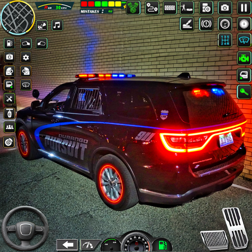 Kejar Kereta- simulator polis