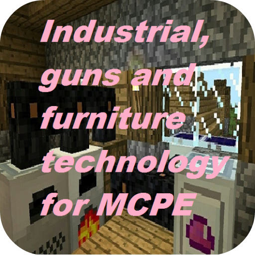 Industrial, guns and furniture technology for mcpe