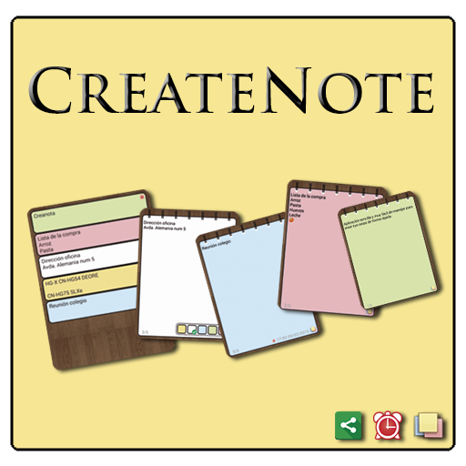 CreateNote: Notes, Alarm, Colo