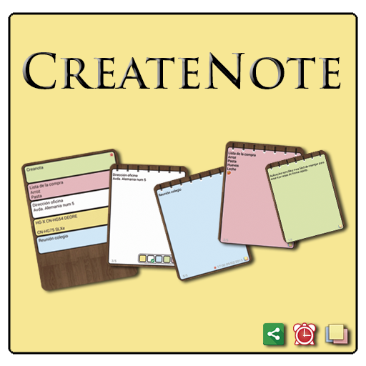 CreateNote: Notes, Alarm, Colo