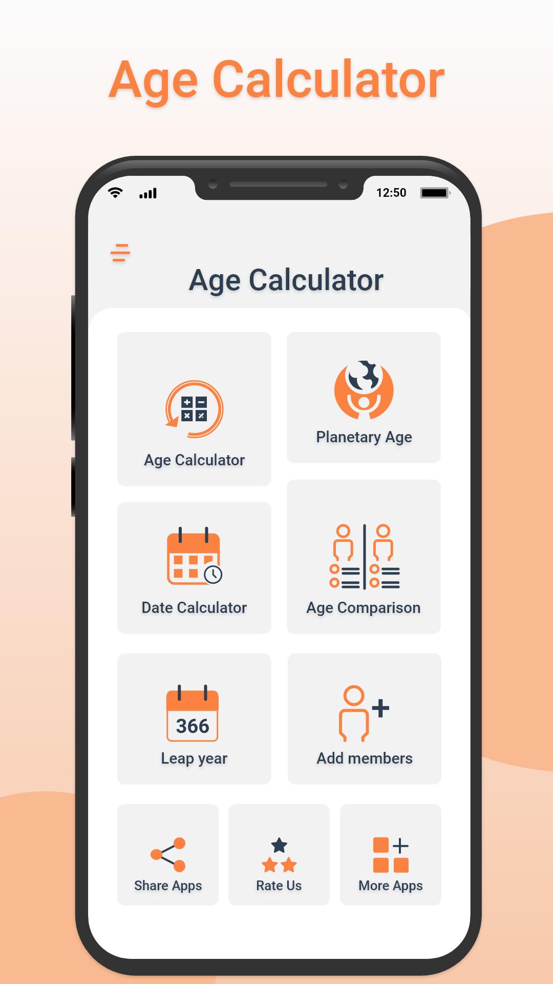 تنزيل How Old Am I _ Age Calculator على جهاز الكمبيوتر | مسؤول GameLoop