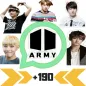 BTS K-pop Stickers For WhatsAp