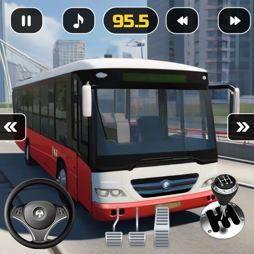 Modern City Bus Driving Game